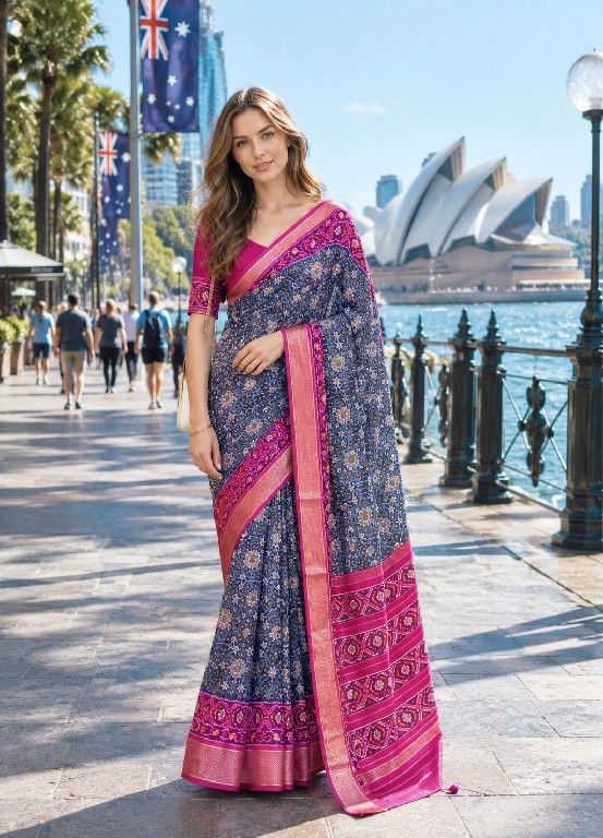SL LUXURY VOL 1 WHOLESALE SOFT ART SILK PRINTED ELEGANT STYLISH SAREES FOR WOMEN EXPORTER