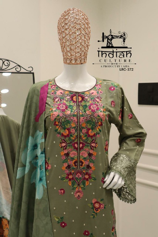 INDIAN CLUTURE D.NO LRC-372 WHOLESALE READYMADE PURE COTTON SLUB TRENDY PAKISTANI 3 PCS SUITS SUPPLIER