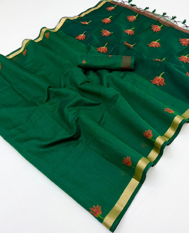 RAJTEX HANDWORK-GULAB WHOLESALE PURE MUNGA COTTON HANDLOOM WEAVING BEAUTIFUL INDIAN SAREES FOR WOMEN ONLINE