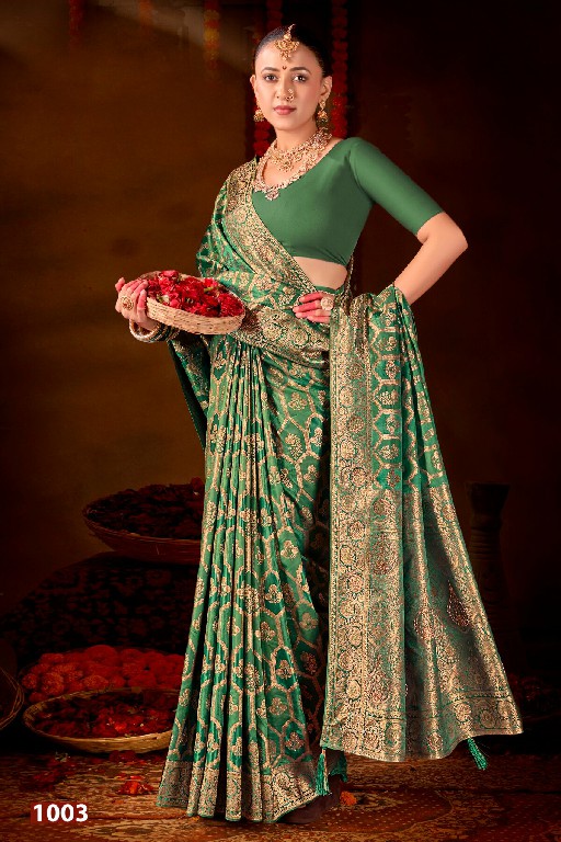 SAROJ MANOHARI SATIN SAROSKI VOL 2 WHOLESALE PURE SATIN SILK FUNCTION WEAR INDIAN SAREES FOR WOMEN EXPORTER