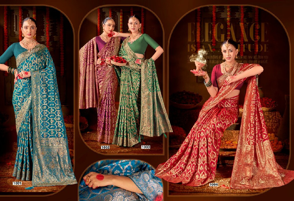 SAROJ MANOHARI SATIN SAROSKI VOL 2 WHOLESALE PURE SATIN SILK FUNCTION WEAR INDIAN SAREES FOR WOMEN EXPORTER