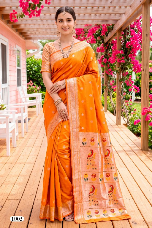 SAROJ VARAHI SILK VOL 1 WHOLESALE PURE SILK STUNNING LOOK INDIAN SAREES FOR WOMEN SUPPLIER