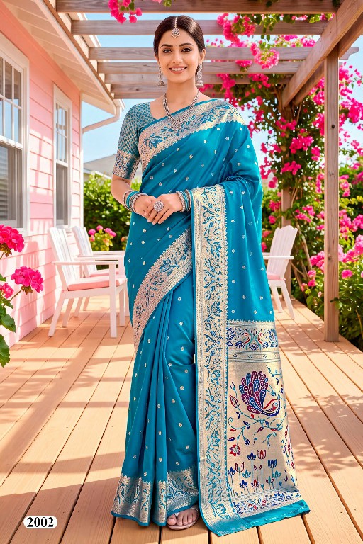 SAROJ VARAHI SILK VOL 2 WHOLESALE PURE SILK GORGEOUS LOOK INDIAN SAREES FOR WOMEN EXPORTER