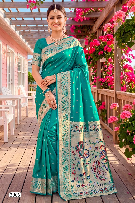 SAROJ VARAHI SILK VOL 2 WHOLESALE PURE SILK GORGEOUS LOOK INDIAN SAREES FOR WOMEN EXPORTER
