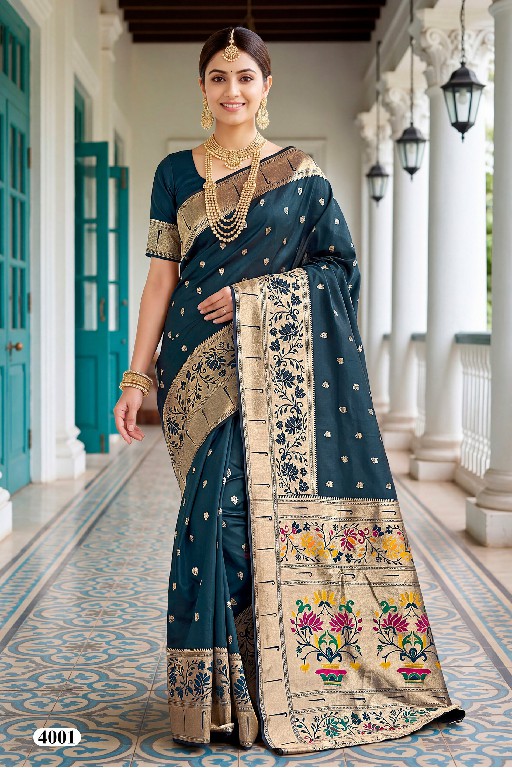 SAROJ VARAHI SILK VOL 4 WHOLESALE PURE SILK ETHNIC WEAR INDIAN SAREES FOR WOMEN SUPPLIER