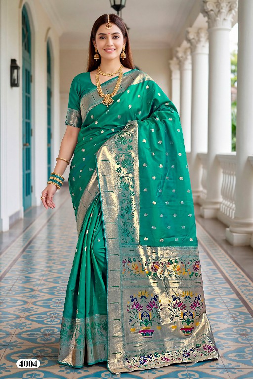 SAROJ VARAHI SILK VOL 4 WHOLESALE PURE SILK ETHNIC WEAR INDIAN SAREES FOR WOMEN SUPPLIER