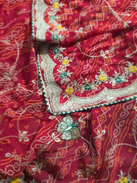 JALNIDHI RIDHIMA-RED WHOLESALE GEORGETTE BEAUTIFUL INDIAN SAREES FOR WOMEN ONLINE