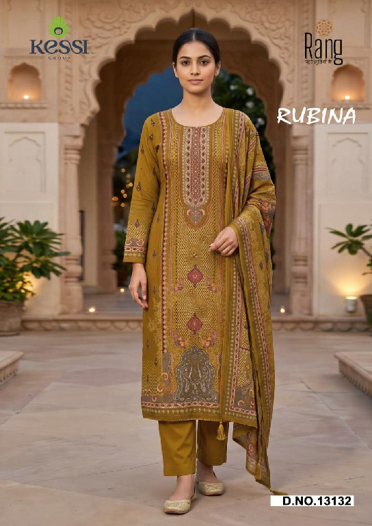 KESSI RANG RUBINA WHOLESALE VISCOSE PASHMINA WINTER SPECIAL UNSTITCH SALWAR SUITS SUPPLIER
