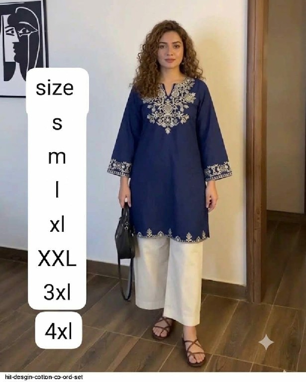 MARUTI FASHION LAUNCH READYMADE RAYON EMBROIDERED CLASSIC CORD SET FOR EXPORT