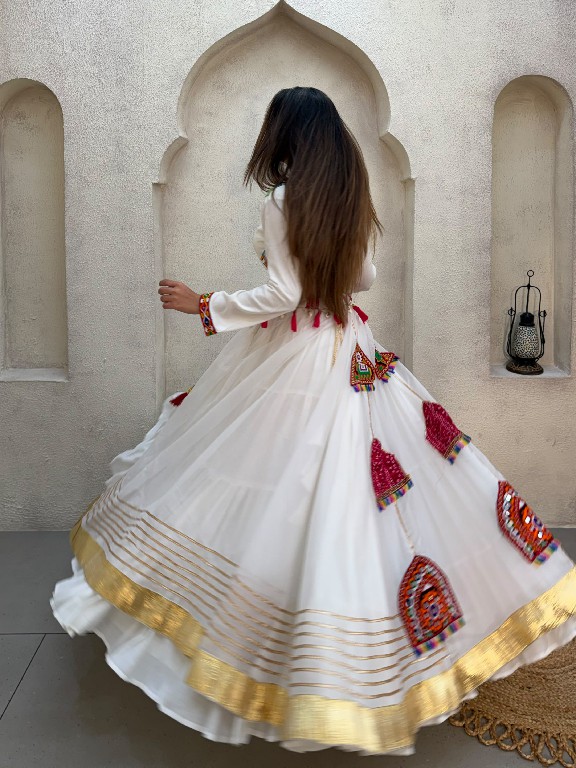 TEXTILEDEAL PRESENT READYMADE RAYON WITH WORK NAVRATRI SPECIAL LEHENGA CHOLI FOR EXPORT