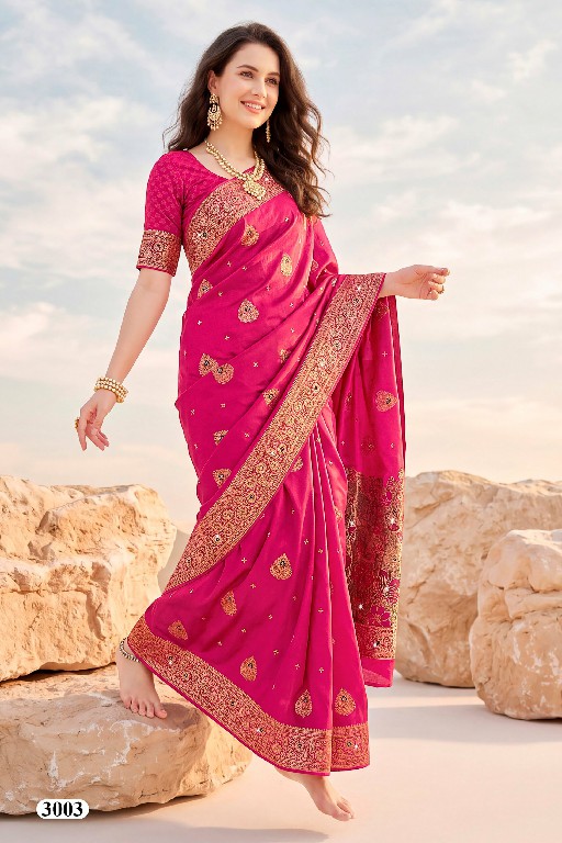 SAROJ ADVIKA SATIN SAROSKI VOL 3 WHOLESALE PURE SATIN SILK ETHNIC WEAR INDIAN SAREES FOR WOMEN ONLINE