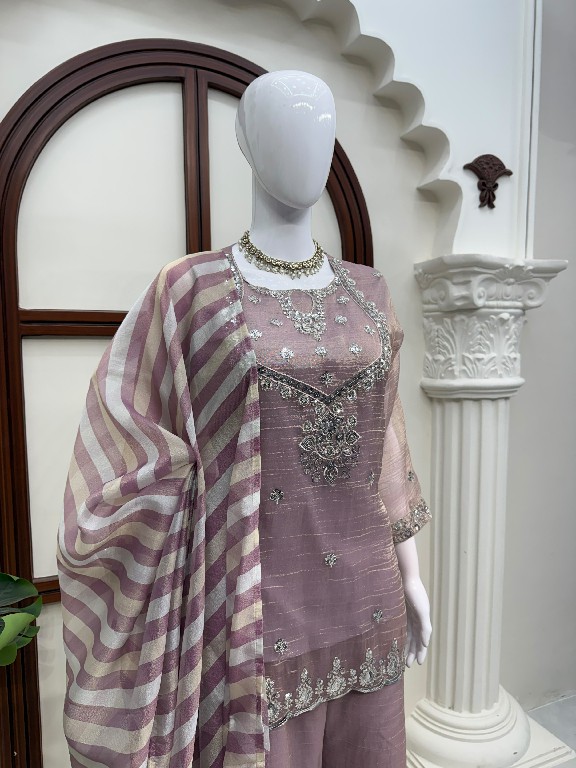 TEXTILEDEAL D.NO 6082 WHOLESALE READYMADE SALSA SILK PARTY WEAR TOP SHARARA WITH DUPATTA ONLINE