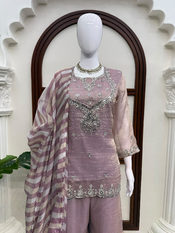 TEXTILEDEAL D.NO 6082 WHOLESALE READYMADE SALSA SILK PARTY WEAR TOP SHARARA WITH DUPATTA ONLINE