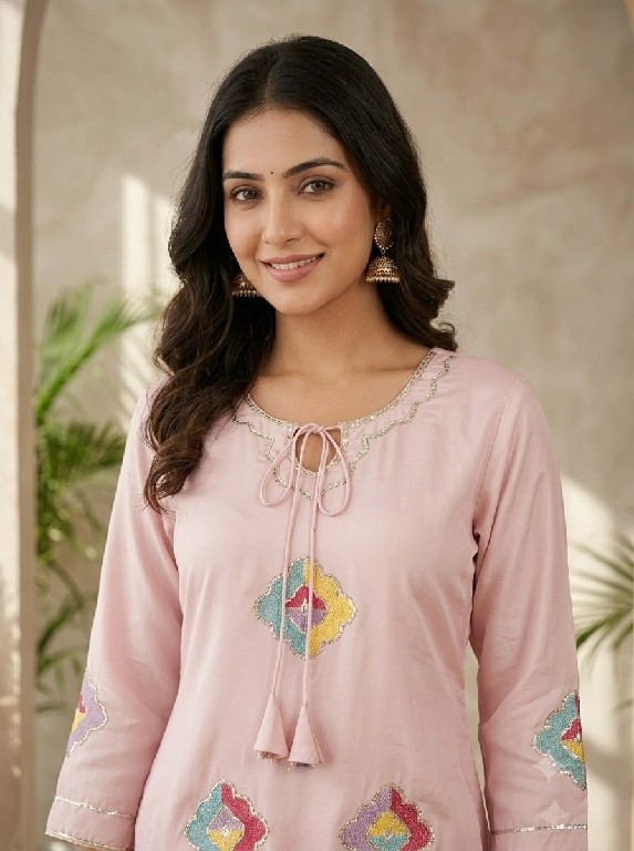 TEXTILEDEAL D.NO AAL-2156 WHOLESALE READYMADE CRAPE SILK BEAUTIFUL FARSHI SALWAR STYLE 3 PCS SUITS SUPPLIER