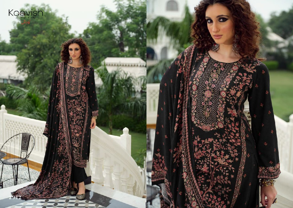 KAAVISH PAIGAAM WHOLESALE VISCOSE PASHMINA WINTER ELEGANT LOOK UNSTITCH SALWAR SUITS EXPORTER