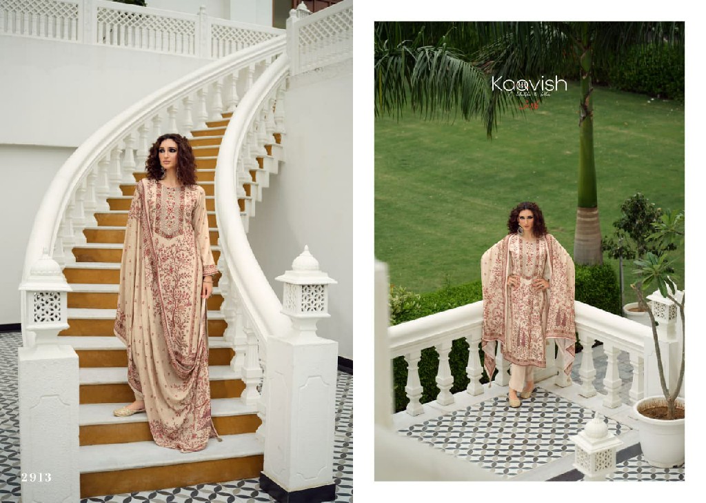 KAAVISH PAIGAAM WHOLESALE VISCOSE PASHMINA WINTER ELEGANT LOOK UNSTITCH SALWAR SUITS EXPORTER