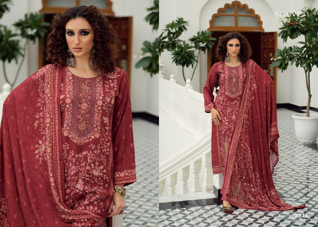 KAAVISH PAIGAAM WHOLESALE VISCOSE PASHMINA WINTER ELEGANT LOOK UNSTITCH SALWAR SUITS EXPORTER