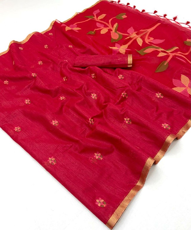 RAJTEX INDRIYA WHOLESALE PURE MUNGA COTTON HANDLOOM WEAVING FESTIVE WEAR INDIAN SAREES FOR WOMEN EXPORTER
