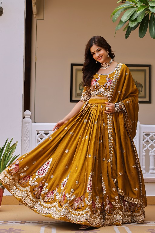 SHREE RAM CREATION D.NO 202 WHOLESALE READYMADE PURE VICHITRA WEDDING FUNCTION WEAR LEHENGA CHOLI FOR EXPORT