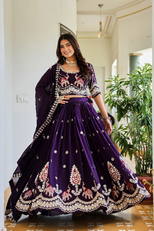SHREE RAM CREATION D.NO 202 WHOLESALE READYMADE PURE VICHITRA WEDDING FUNCTION WEAR LEHENGA CHOLI FOR EXPORT