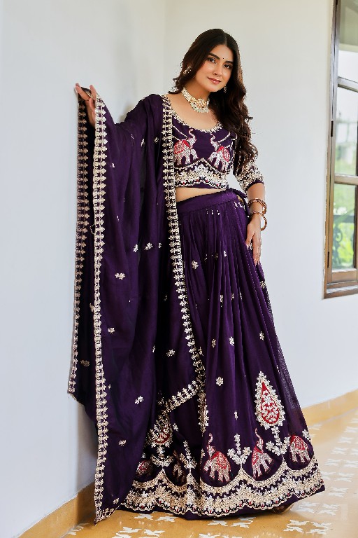 SHREE RAM CREATION D.NO 202 WHOLESALE READYMADE PURE VICHITRA WEDDING FUNCTION WEAR LEHENGA CHOLI FOR EXPORT