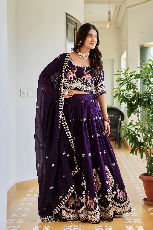 SHREE RAM CREATION D.NO 202 WHOLESALE READYMADE PURE VICHITRA WEDDING FUNCTION WEAR LEHENGA CHOLI FOR EXPORT