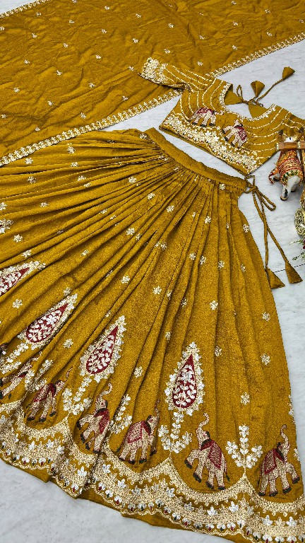 SHREE RAM CREATION D.NO 202 WHOLESALE READYMADE PURE VICHITRA WEDDING FUNCTION WEAR LEHENGA CHOLI FOR EXPORT