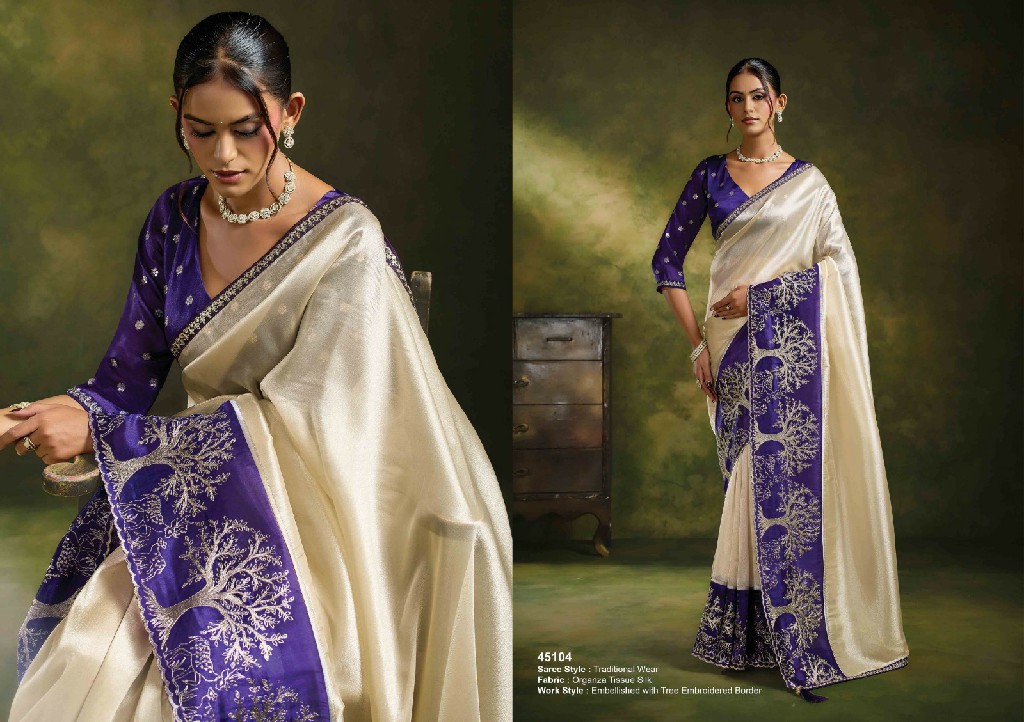 MAHOTSAV NORITA 45100 SAADGI WHOLESALE FESTIVE WEAR DESIGNER SAREES FOR WOMEN EXPORTER