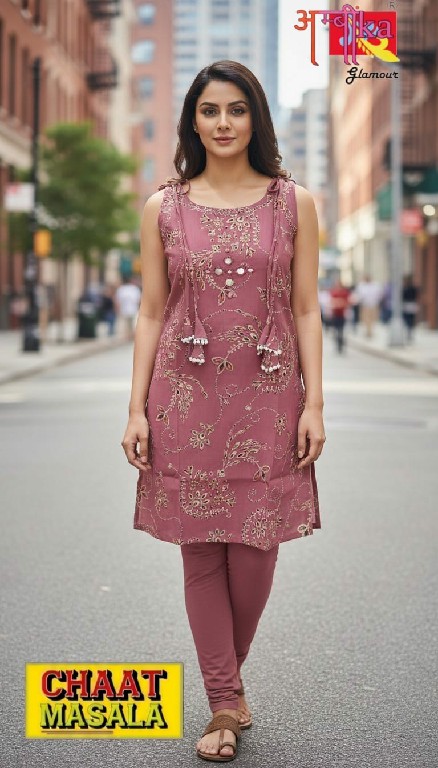 AMBIKA CHAAT MASALA WHOLESALE READYMADE VERICAN MIRROR WORK TRENDY STYLISH COMBO SHORT KURTIS FOR WOMEN ONLINE