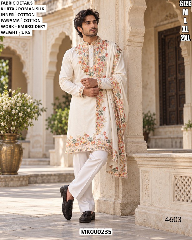 TEXTILEDEAL MK000235 WHOLESALE READYMADE PARTY WEAR KURTA PYJAMA FOR MEN ONLINE