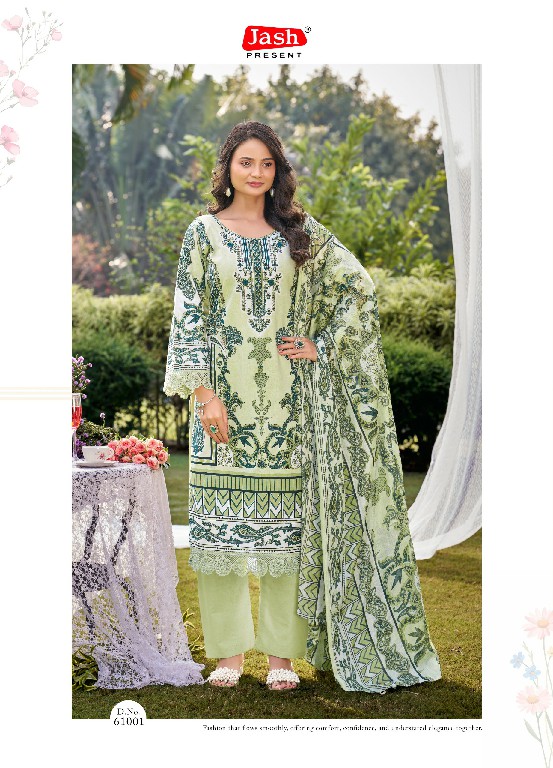 JASH ELLIZA VOL 61 WHOLESALE PURE COTTON PRINTED PAKISTANI CASUAL WEAR DRESS MATERIAL ONLINE