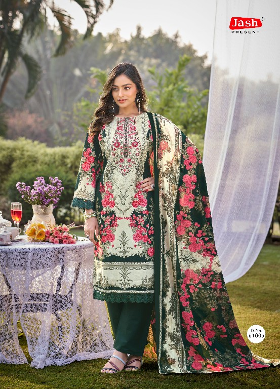 JASH ELLIZA VOL 61 WHOLESALE PURE COTTON PRINTED PAKISTANI CASUAL WEAR DRESS MATERIAL ONLINE