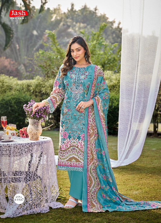 JASH ELLIZA VOL 61 WHOLESALE PURE COTTON PRINTED PAKISTANI CASUAL WEAR DRESS MATERIAL ONLINE
