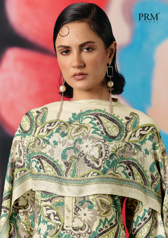 PRM TRENDZ BRIVAA WHOLESALE VISCOSE PASHMINA WINTER COLLECTION UNSTITCH SALWAR SUITS SUPPLIER