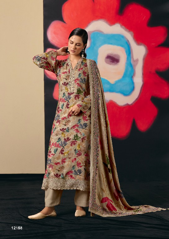PRM TRENDZ BRIVAA WHOLESALE VISCOSE PASHMINA WINTER COLLECTION UNSTITCH SALWAR SUITS SUPPLIER