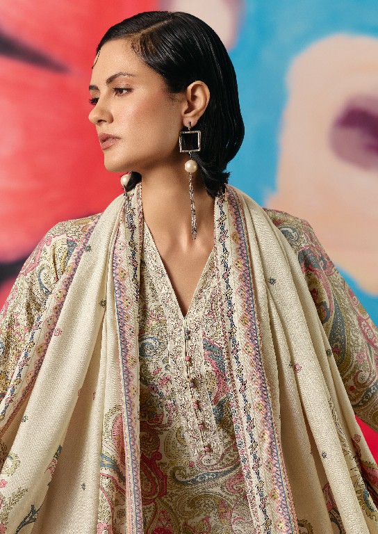 PRM TRENDZ BRIVAA WHOLESALE VISCOSE PASHMINA WINTER COLLECTION UNSTITCH SALWAR SUITS SUPPLIER