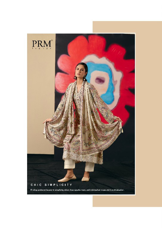 PRM TRENDZ BRIVAA WHOLESALE VISCOSE PASHMINA WINTER COLLECTION UNSTITCH SALWAR SUITS SUPPLIER