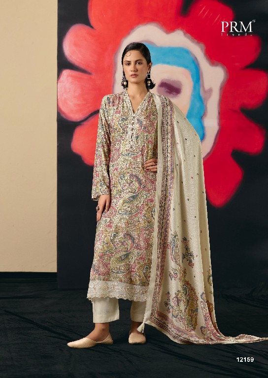 PRM TRENDZ BRIVAA WHOLESALE VISCOSE PASHMINA WINTER COLLECTION UNSTITCH SALWAR SUITS SUPPLIER
