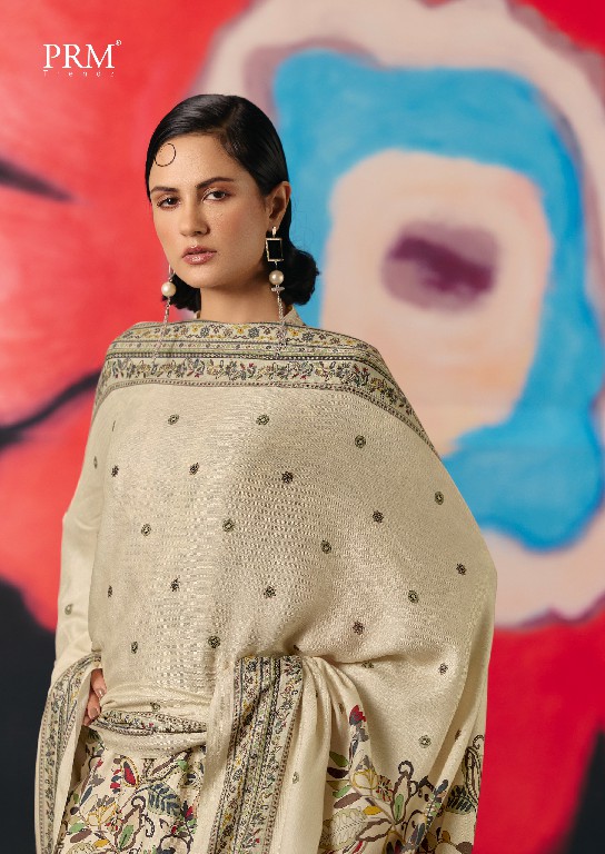 PRM TRENDZ BRIVAA WHOLESALE VISCOSE PASHMINA WINTER COLLECTION UNSTITCH SALWAR SUITS SUPPLIER
