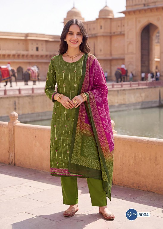 RAHI FAB RISING SILVER VOL 5 WHOLESALE PURE COTTON BEAUTIFUL HAND WORK UNSTITCH SALWAR SUITS SUPPLIER