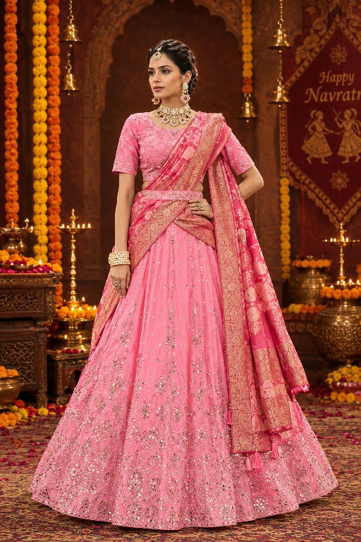 SL FESTIVAL LEHENGA COLLECTION WHOLESALE FANCY SILK BEAUTIFUL LEHENGA CHOLI FOR EVERY OCCASION EXPORTER