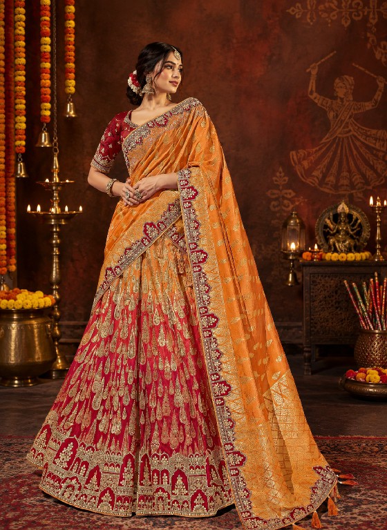 SL FESTIVAL LEHENGA COLLECTION WHOLESALE FANCY SILK BEAUTIFUL LEHENGA CHOLI FOR EVERY OCCASION EXPORTER