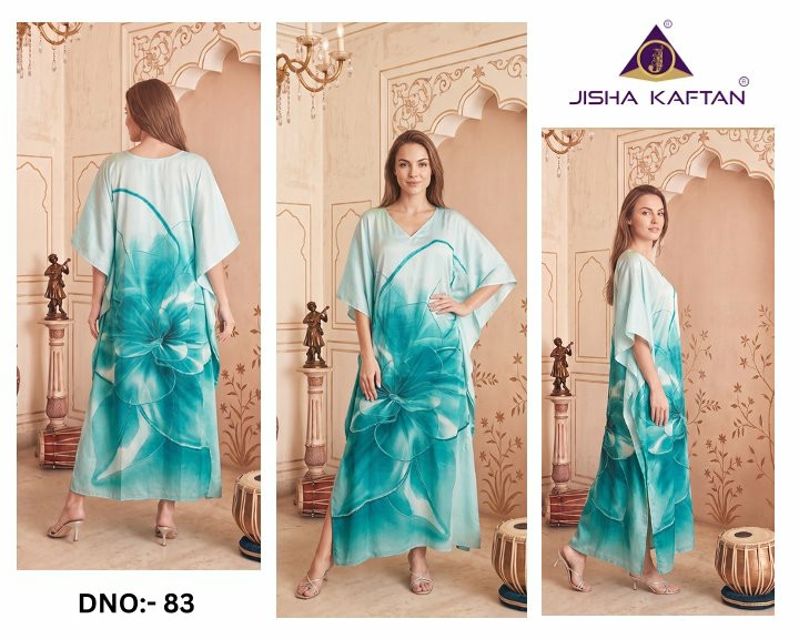 JELITE JISHA KAFTAN SATIN BREEZE VOL 11 WHOLESALE READYMADE JAPAN SATIN BEAUTIFUL KAFTAN STYLE GOWN FOR WOMEN ONLINE
