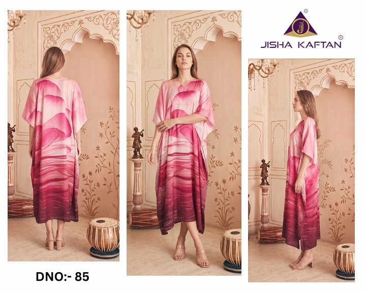 JELITE JISHA KAFTAN SATIN BREEZE VOL 11 WHOLESALE READYMADE JAPAN SATIN BEAUTIFUL KAFTAN STYLE GOWN FOR WOMEN ONLINE