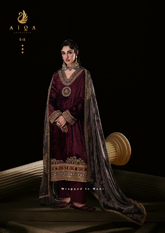 AIQA THE ROYAL CHAPTER WHOLESALE VISCOSE VELVET WINTER SPECIAL UNSTITCH SALWAR SUITS SUPPLIER