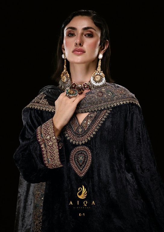 AIQA THE ROYAL CHAPTER WHOLESALE VISCOSE VELVET WINTER SPECIAL UNSTITCH SALWAR SUITS SUPPLIER