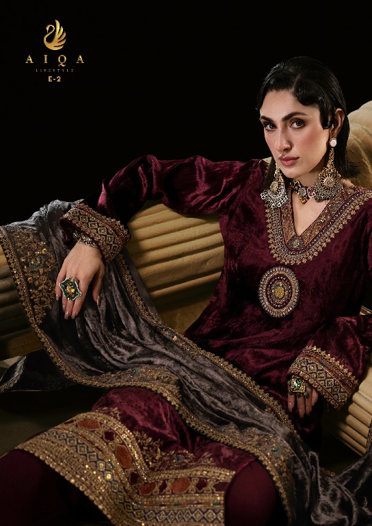 AIQA THE ROYAL CHAPTER WHOLESALE VISCOSE VELVET WINTER SPECIAL UNSTITCH SALWAR SUITS SUPPLIER