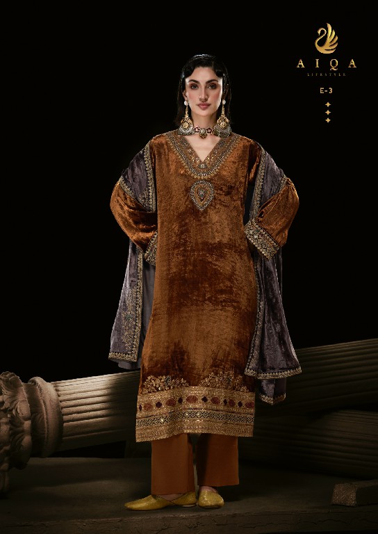 AIQA THE ROYAL CHAPTER WHOLESALE VISCOSE VELVET WINTER SPECIAL UNSTITCH SALWAR SUITS SUPPLIER