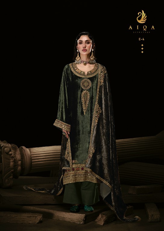 AIQA THE ROYAL CHAPTER WHOLESALE VISCOSE VELVET WINTER SPECIAL UNSTITCH SALWAR SUITS SUPPLIER