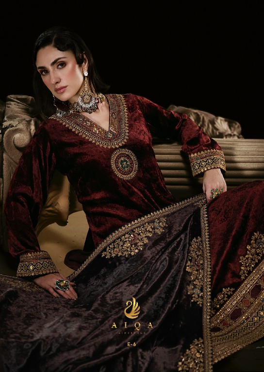 AIQA THE ROYAL CHAPTER WHOLESALE VISCOSE VELVET WINTER SPECIAL UNSTITCH SALWAR SUITS SUPPLIER